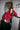 Airbrushed Performance LongSleeve Top — Bold Red
