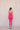 SculptSilk High-Waist Legging in Electric Pink – Reflective logo