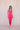 SculptSilk Bra Tank in Electric Pink – Reflective logo