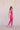SculptSilk High-Waist Legging in Electric Pink – Reflective logo