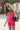 SculptSilk High-Waist Shorts in Electric Pink – Reflective logo