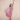 Airbrushed Double Layer Sculpt Flare Pants —Rosewood Metallic Logo