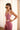 Airbrushed Double Layer Sculpt Bra Tank —Rosewood Metallic Logo