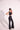 silk sculpt Foldover Flare Pant — Black