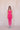 SculptSilk Bra Tank in Electric Pink – Reflective logo