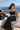 Airbrushed Double Layer Sculpt Flare Pants —Black