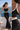 Airbrushed Double Layer Sculpt Flare Pants —Black