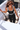 Airbrushed Double Layer Sculpt Bra Tank —Black